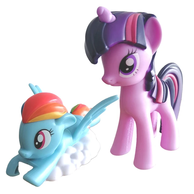 Little Pony Toys Twilight Sparkle  Little Pony Rainbow Dash Figure - Doll  Toy - Aliexpress