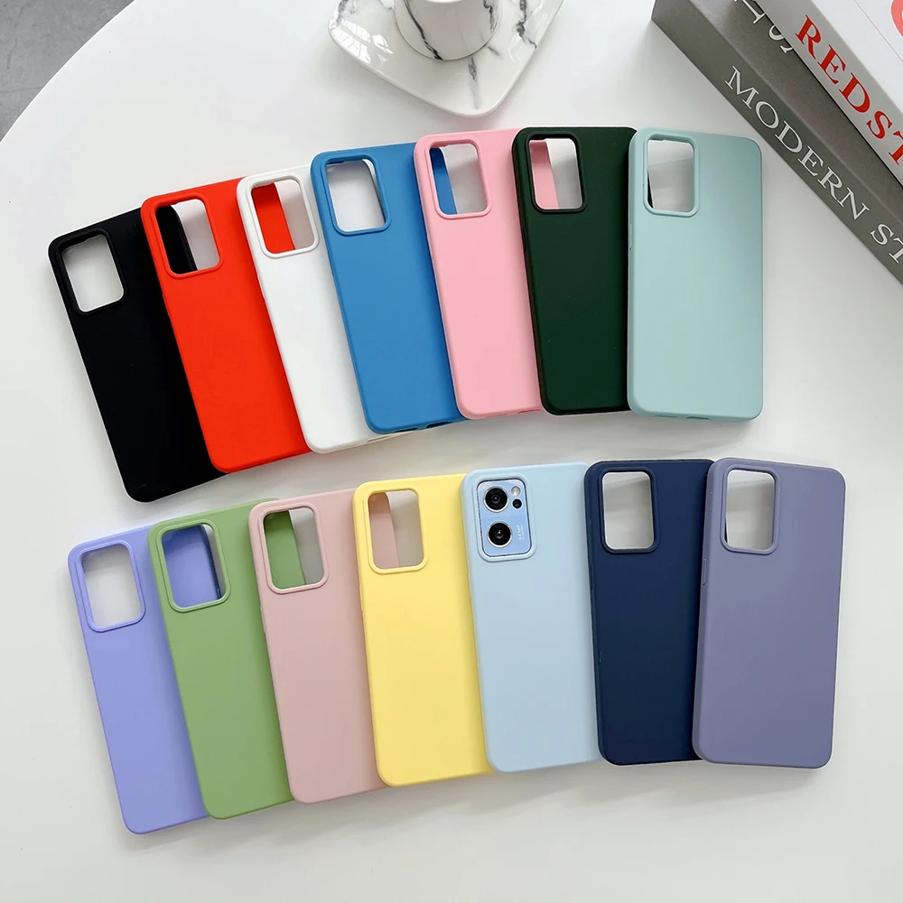 For Oppo Reno 10 Case Luxury TPU Soft Silicone Phone Protection Cover For  Oppo Reno10 10 5G Funda Stylish Simple Capa Bumper - AliExpress