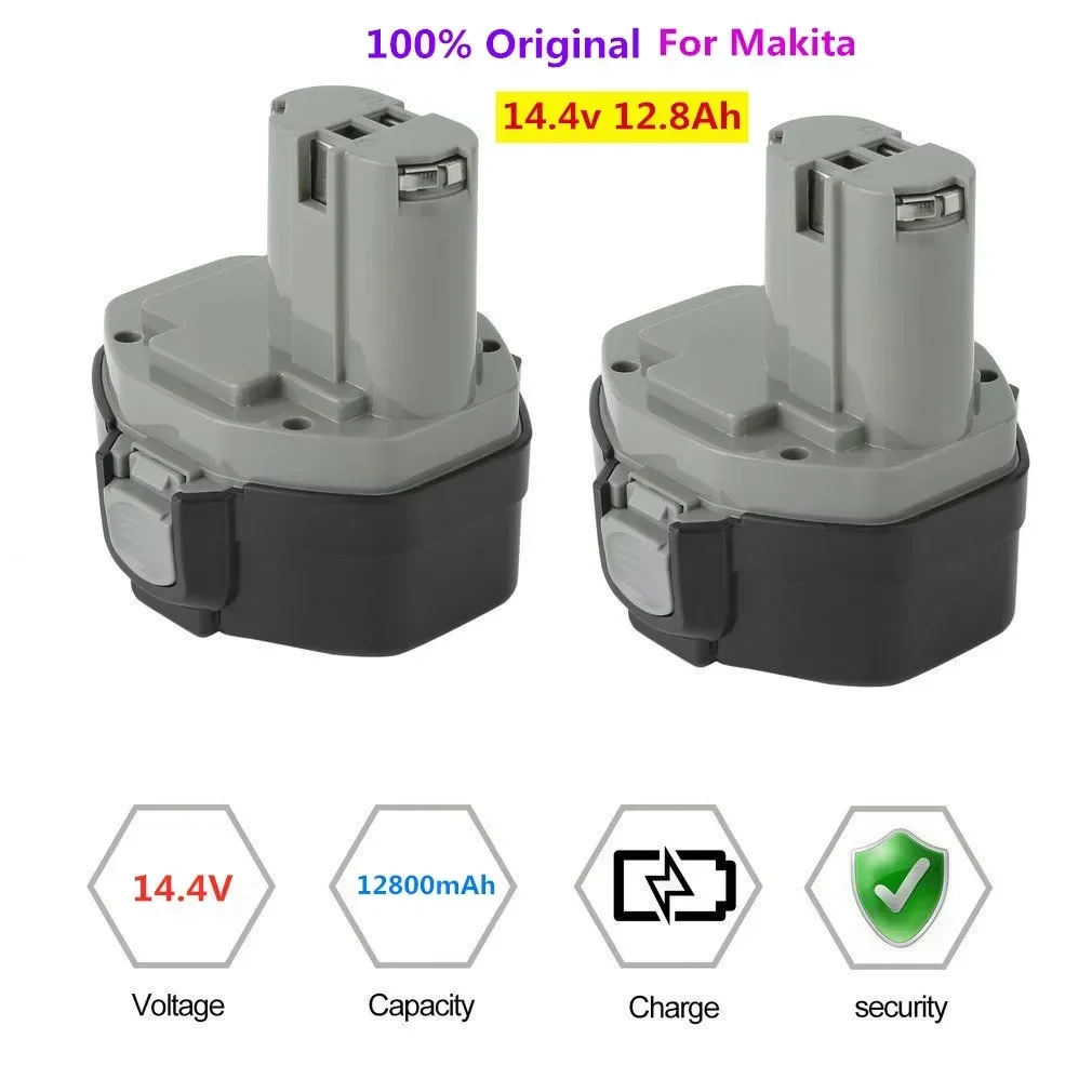 

100% Original 14.4V 12800mAh for MAKITA NI-CD Power Tool Battery 14.4V Battery for Makita PA14,1422,1420 192600-1 6281D 6280D