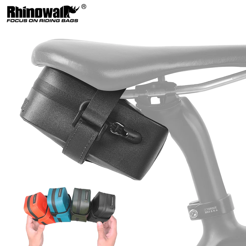 Rhinowalk Bicycle Saddle Bag Portable Bike Seatpost Bag