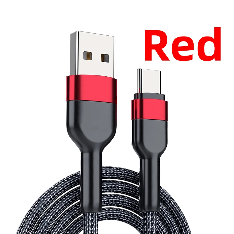 thumbnail image 1 of Cable USB tipo C Vumpach, cable de datos de carga rápida, cable cargador tipo C para iPhone 15, Samsung S21, A51, Xiaomi Mi 10, Redmi, Huawei., 1 of 5
