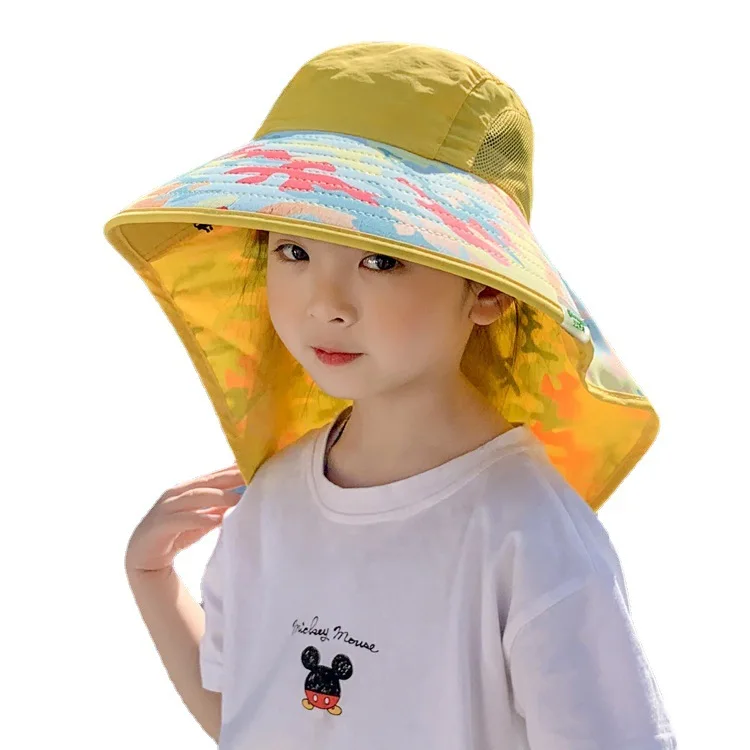Children's sun hat sun hat boy's Summer Beach Hat Girl's baby fisherman's