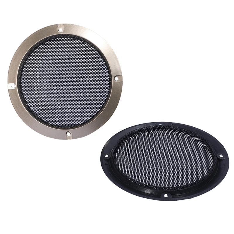 2 PCS Auto Speaker Cover Car Subwoofer Grille 2/3/4/5/6.5/8/10 inches