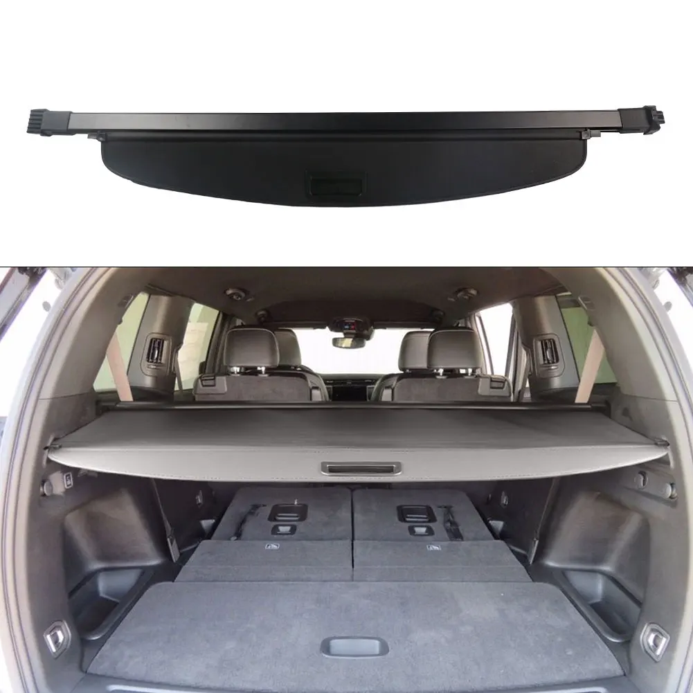 OEM ODM  Cargo Cover for Jeep Grand Cherokee L 7seats 23+  Parcel Shelf Rear Curtains Car Accessories and Parts автомобильная кнопка окна светящаяся наклейка для jeep wrangler renegade grand cherokee volvo xc60 s60 xc90 v70 renault megane 2