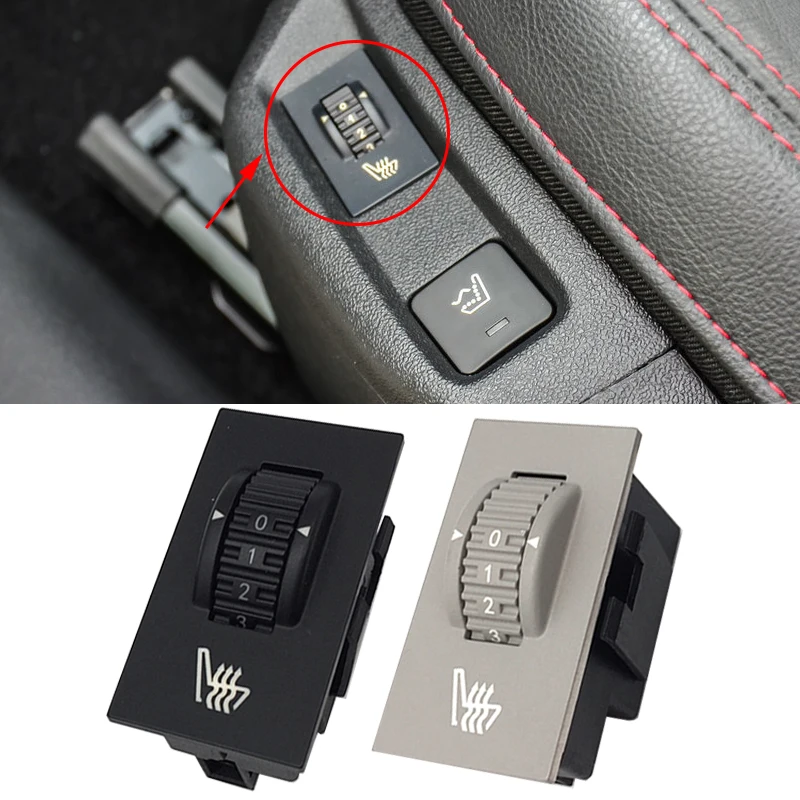 CarSeatHeatedSwitchHeatingControlButtonforPeugeot207308407