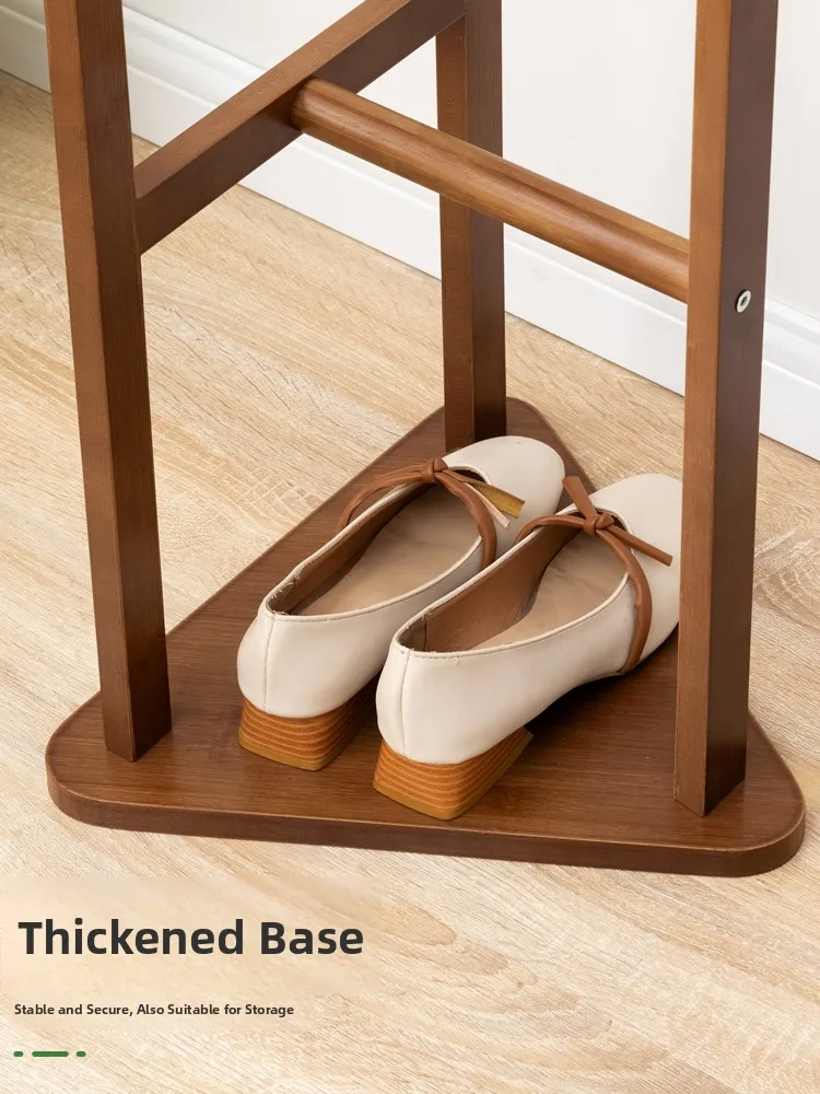 Real Wood Clothes Hanger for Home Use Children's Clothing Storage Ra Multi-Functional Dormi Storage Organizer Tool