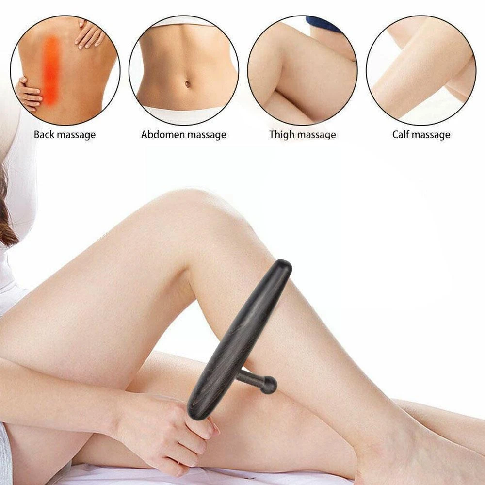 1Pcs Trigger Point Massager Tool - Pressure Point Massage Tool for IASTM and Muscle Knot Release,Sandalwood Accupressure Massage 5