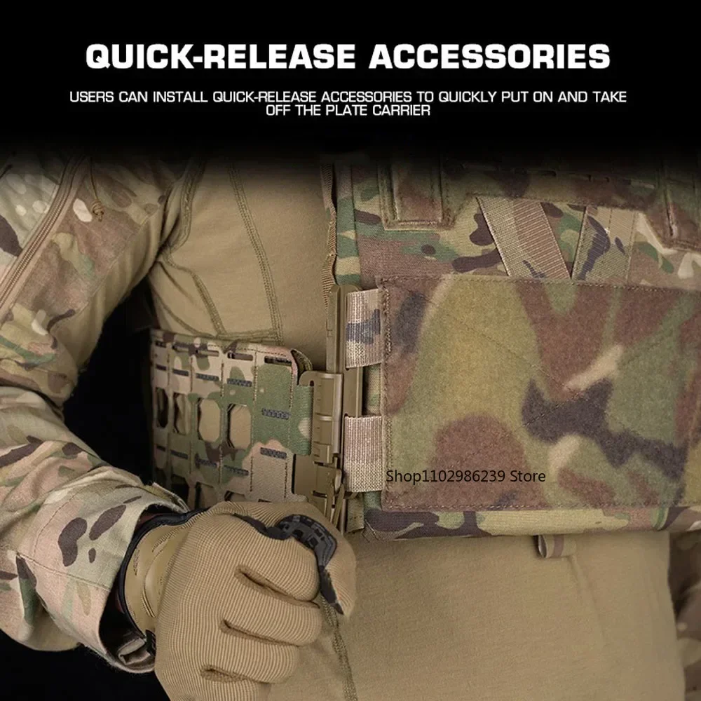 Cordura Hunting Vest Quick Release Plate Carrier for Airsoft