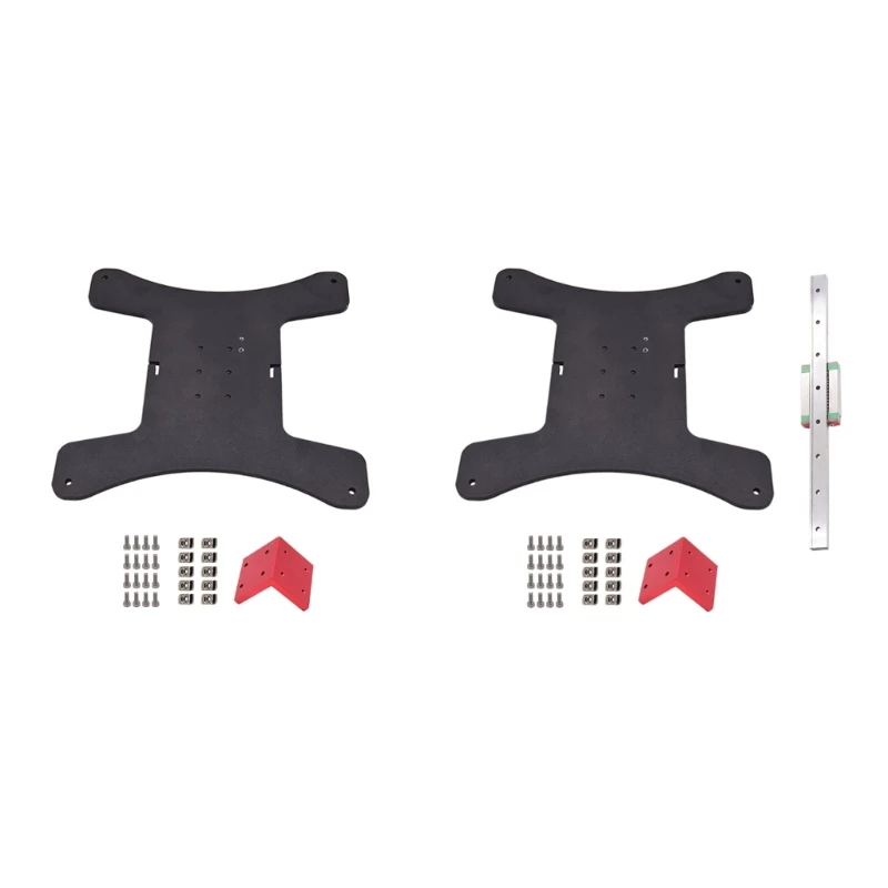 

594A BLV 3D Printer High-Precision Metal DIY Kit Upgraded BLV Y-Axis Guide Rail Kit for End 3/3Pro with/without Rail