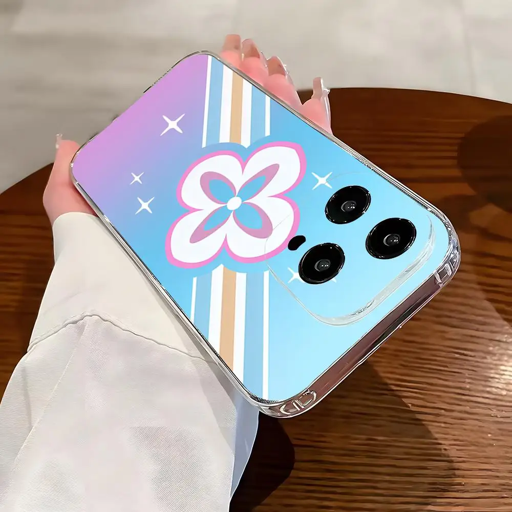 Clear Shockproof Transparent Phone Case - Honkai Star Rail Design