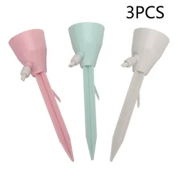 Adjustable Automatic Self - Watering Irrigation Spikes for Indoor & Outdoor Potted Plants - 3 - Pack (3 Colors)