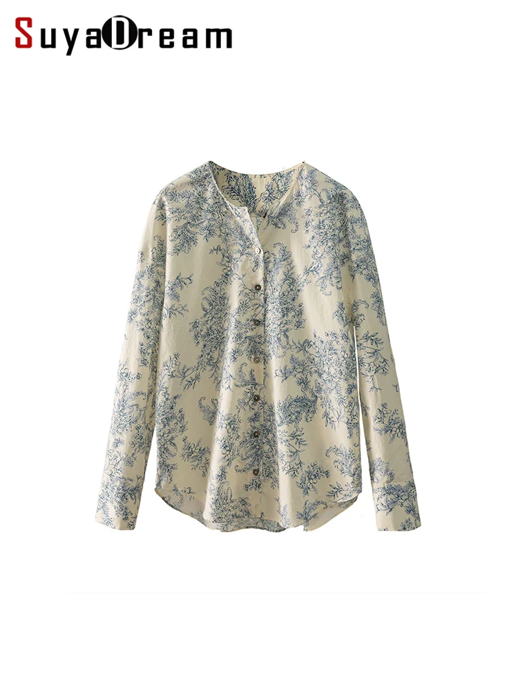 suyareplwomen-chemises-a-imprime-floral-100-coton-col-rond-chemisiers-decontractes-haut-de-printemps-et-d'ete-2024