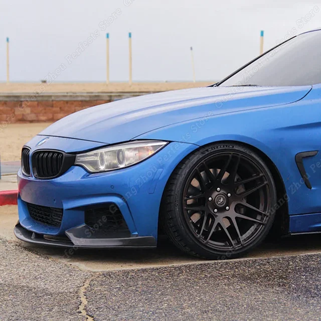 Upgrade Your Car with the M Performance Front Bumper Lip Splitter Spolier For BMW F32 F33 F36 4 Series 420i 420d 430i 430d M440i M440i Body Kit 2014-2020