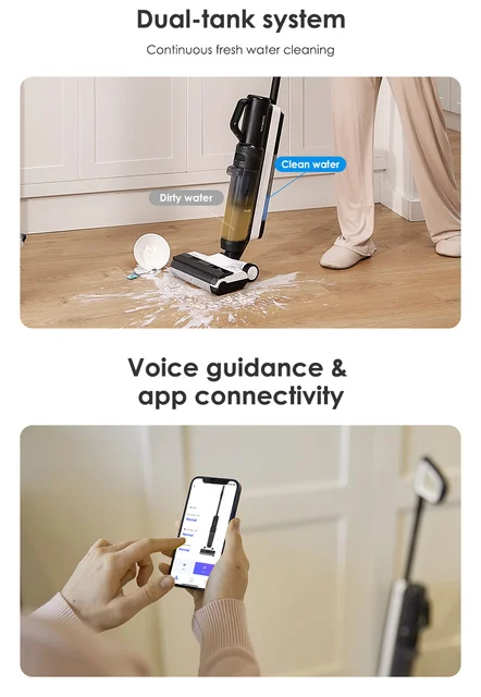 Tineco Floor One S5 Combo Smart Wet Dry Cordless Stick Handheld Vacuum +  Multi Tasker Kit, DINOMARKET, Belanja Online Bebas Resiko