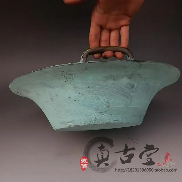 Pure Copper Basin Washbasin Splash Wash Basin Dragon Wash Basin Antique Bronze Ornaments Antique Collection Health Care 5