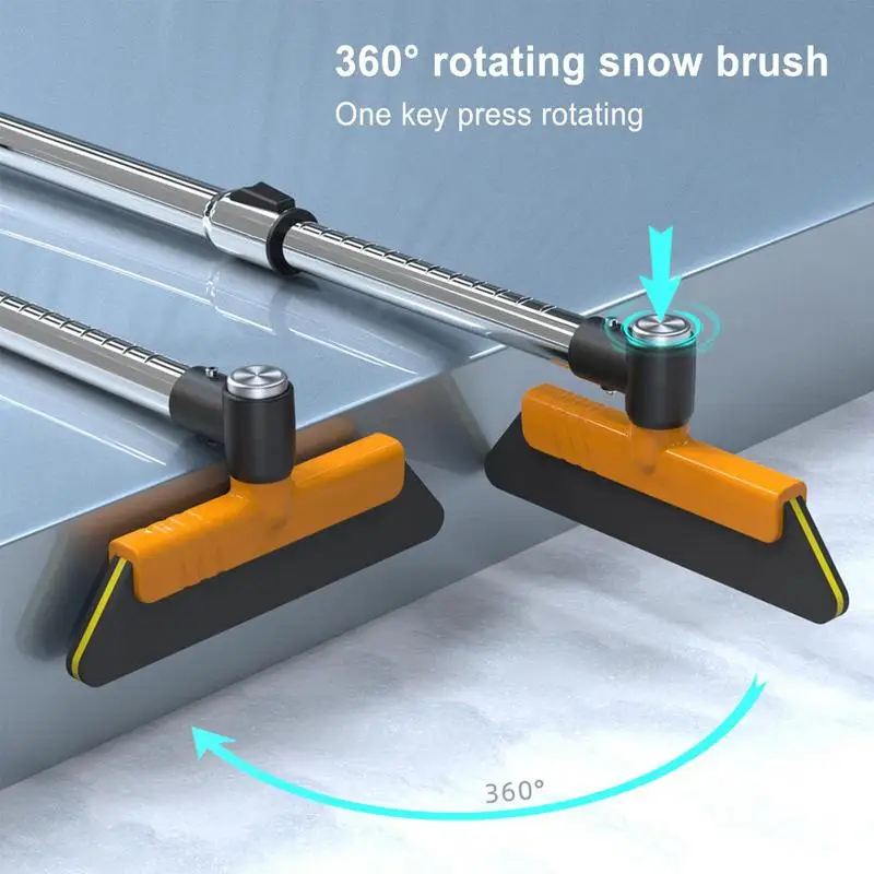 Car Ice Scraper 360 Pivoting Brush Car Snow Shovel With Ergonomic Grip Car  Windshield Window Snow Ice Scraper Cleaning Tool - AliExpress