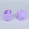 Puff Cleaning Drying Case Soft Silicone Sponge Puff Storage Box Cute Cat Powder Puff Holder Make Up Tool Portable Makeup Blender 6