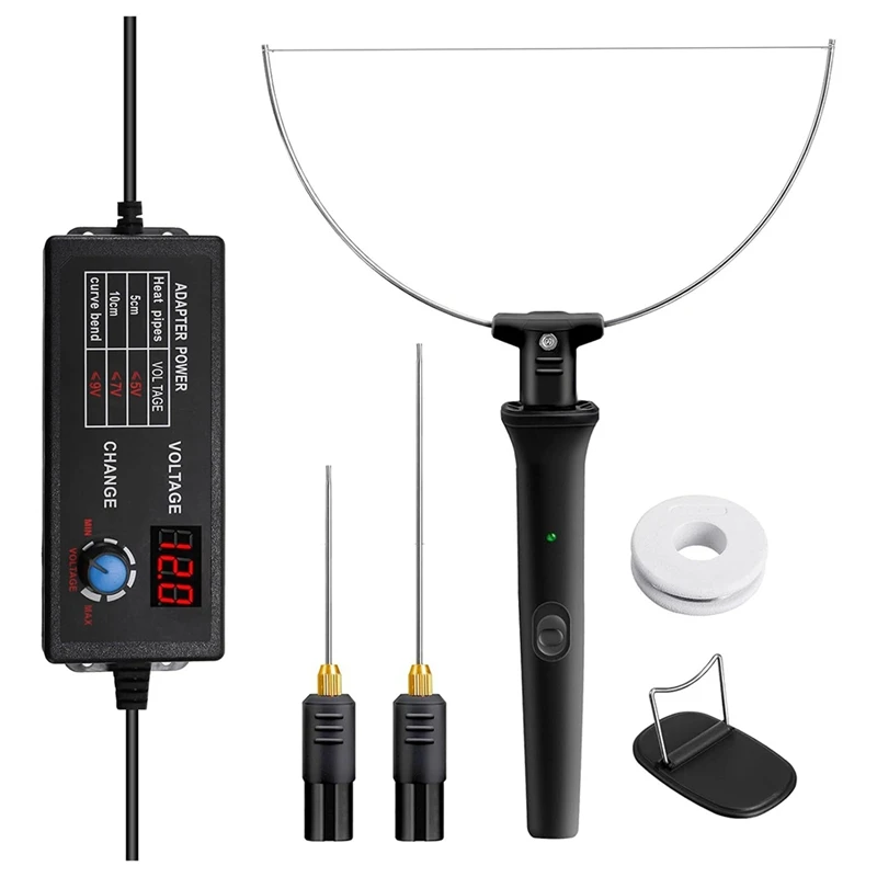 New 5-In-1 Hot Foam Cutterfoam Cutter Machine Pen Tools Kit With 110-240V/0-28W Digital Voltage Controller Electric US Plug