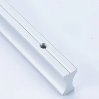 มือจับตู้ครัวและมือจับลิ้นชักขนาด 64 มม.-320 มม. สีเงิน สำหรับตู้เสื้อผ้า เฟอร์นิเจอร์ ประตู ลิ้นชักอะลูมิเนียม และอุปกรณ์ฮาร์ดแวร์ 4