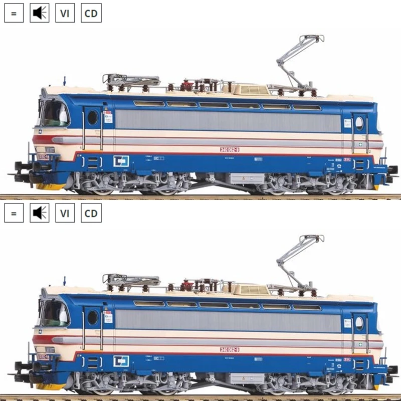 HO PIKO Train Model 1/87 51394 BR 340 Tram Audio Version Train Model Toy Gift