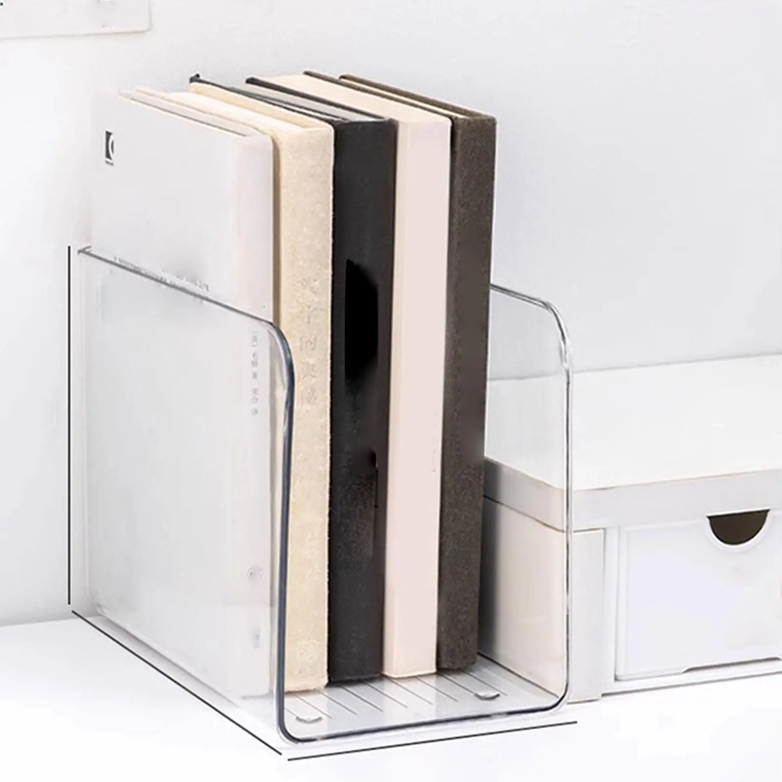 Clear Magazine Holder Mail Organizer Countertop Book Rack Transparent File Folder Stand for Paper Document Laptop Book Envelope Clear Magazine Holder Mail Organizer Countertop Book Rack Transparent File Folder Stand for Paper Document Laptop Book Envelope