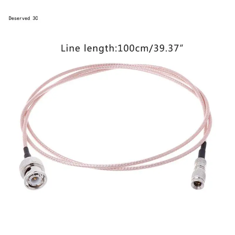B용 75ohm용 DIN 1.0/2.3 미니 BNC BNC 수형 커넥터 케이블 RF RG179