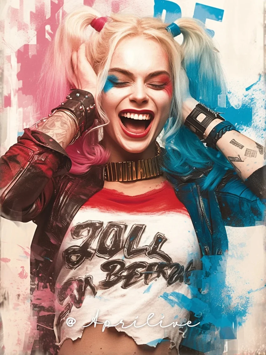 15 个小丑女点子| 小丑女, 小丑, 漫威, image size:850x1134
