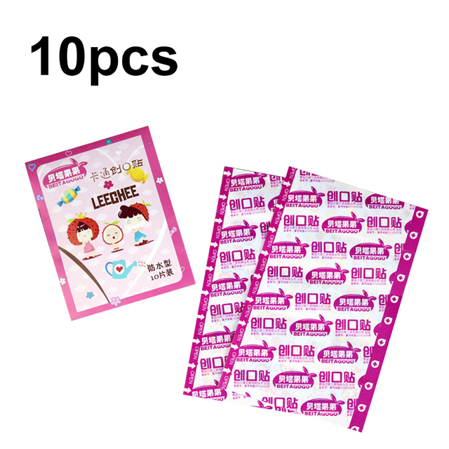 Medical Patch Waterproof Wound Adhesive Bandages Cute Dustproof Breathable First Band Aid Medical Adhesive for Kids