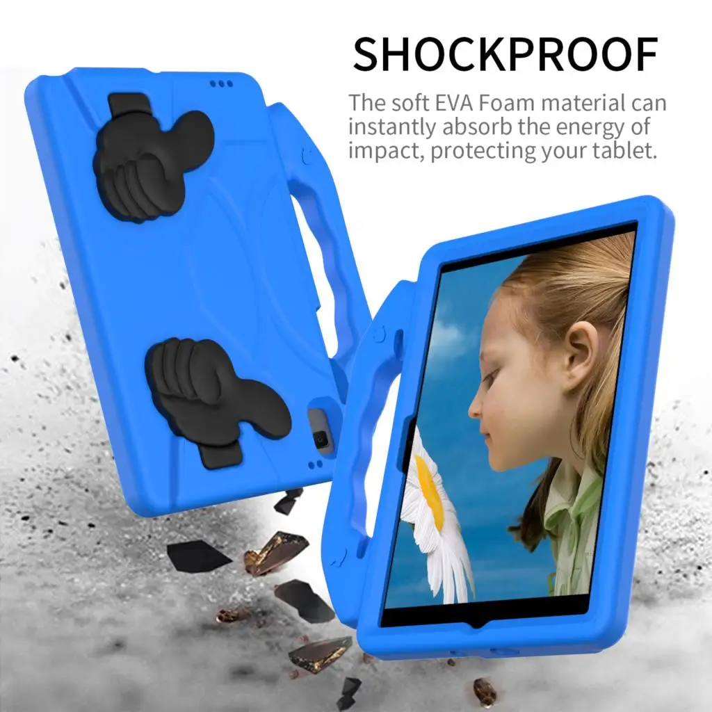 Coque pour Samsung Galaxy Tab A9 plus S9 A8 10.5 2021 SM-X200 X205 A7 10.4 T500 Taffair Lite SM-T220 Dock Lite 10.4Tablet Kids Cover