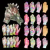 12/8/2Pairs Random Color Outdoor Protective Work Gloves Gardening Gloves for women and Men PU Nylon Garden Gloves 1