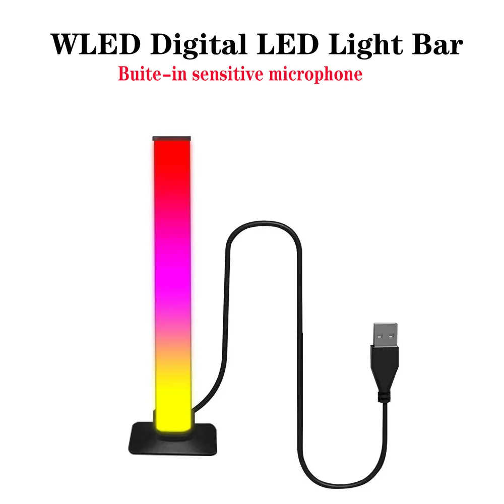gledopto-wled-digital-led-light-bar-rgb-dc5v-microphone-music-mode-diy-dynamic-lighting-wifi-app-alexa-echo-control