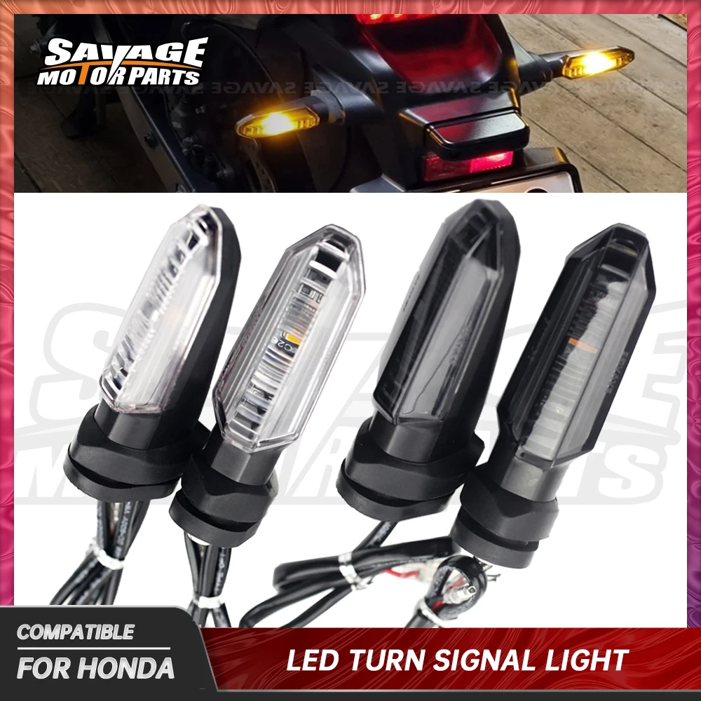 

LED Turn Signal Light For HONDA NC700 NC750 S/X/DCT NC700D CTX700 N/DCT CBR 500R 650F 400R CBF250L Motorcycle Indicator Lamps