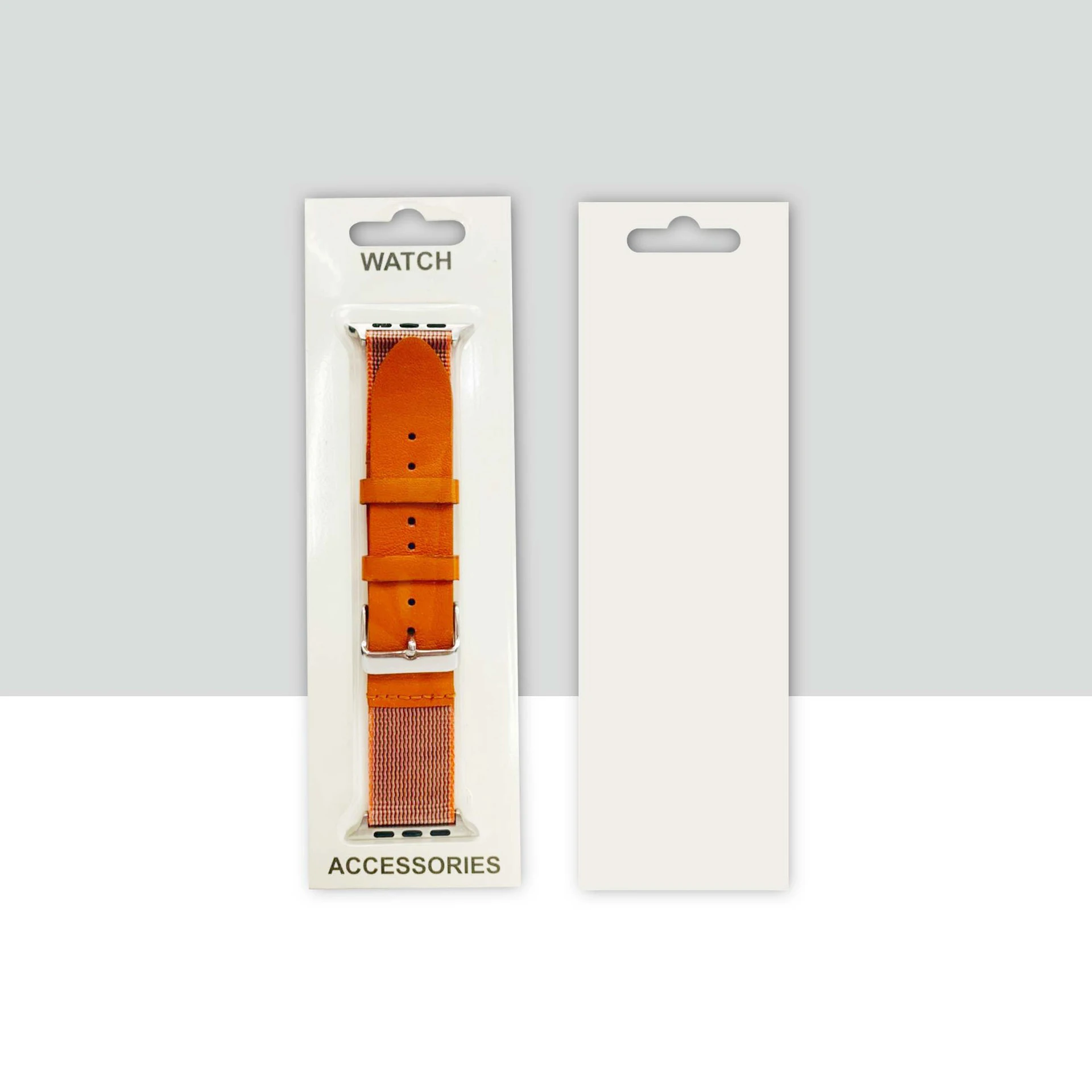 20Pcs Simple Card Type Style Packaging Box For Apple Watch Band Pack Leather Silicone Nylon Steel Material Strap Gift Package