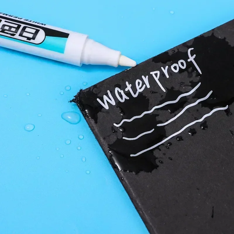 Marker Pens 0.7/1.0/2.5MM Permanent for Wood Plastic Leather Glass Stone Metal Art Painting Supplies