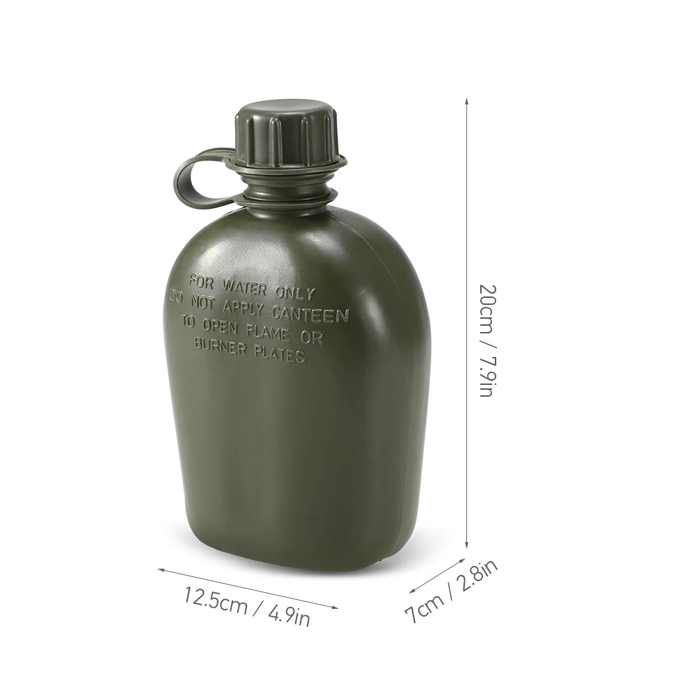 1L Military Outdoor Canteen Bottle 6