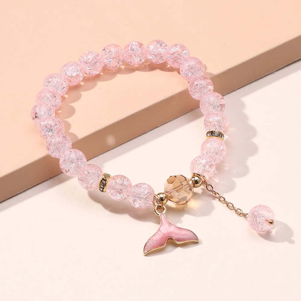 Transparent Crystal Bracelets Women, Animal Elastic Bracelet