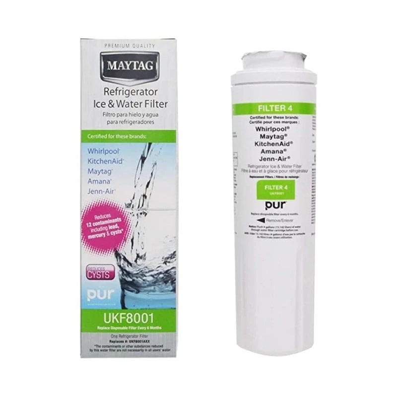 Replacement for UKF8001 EDR4RXD1, 4396395, Maytag UKF8001, UKF8001AXX-750, Puriclean II, 46-9006, Refrigerator Water Filter