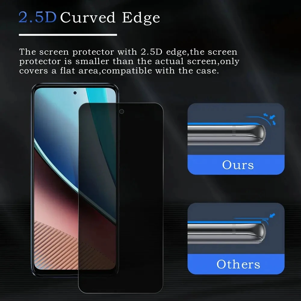 زجاج مقسى لـ Samsung ، واقي شاشة ، خصوصية ، عريض 5...