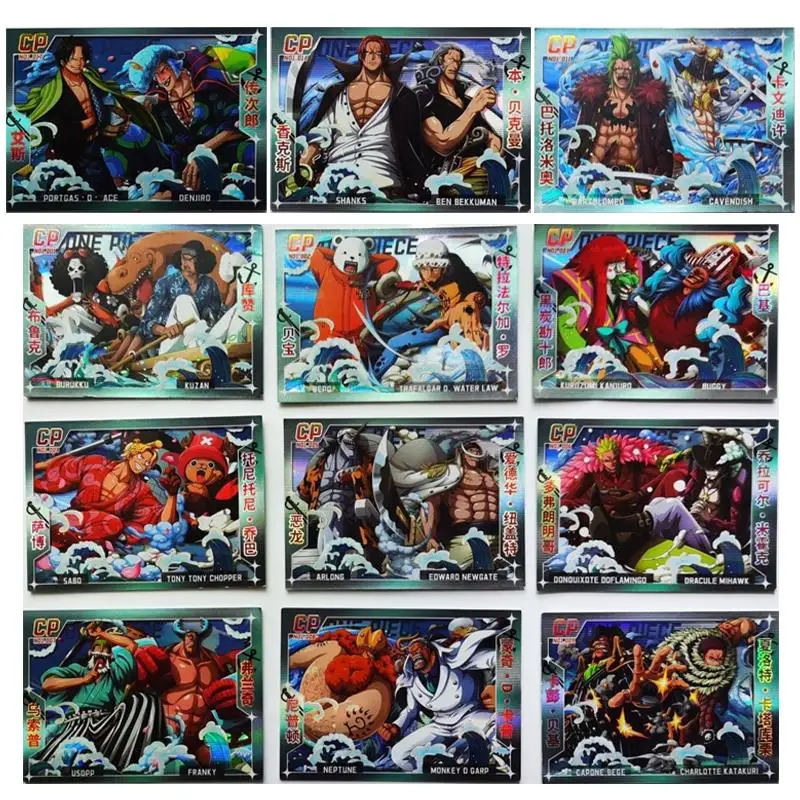 

Аниме Jiman Social One Piece CP Card Monkey D Luffy Nami Brook Donquixote Doflamingo Game Collection Surprise подарок на день рождения