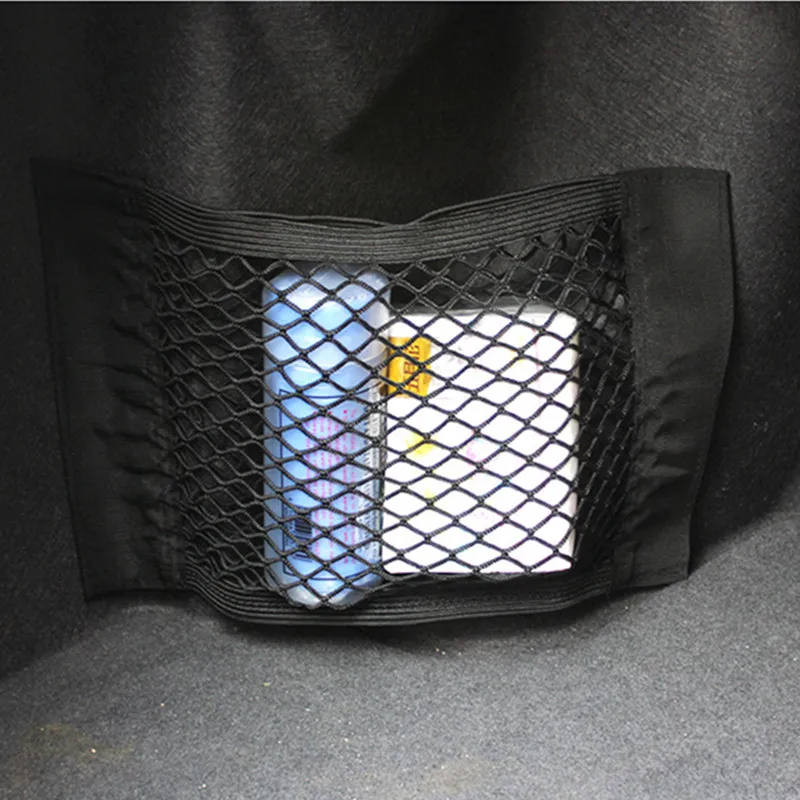 Car Universal Back Posteriore Mesh Tronco Sedile Elastico String Net Per Fiat 124 Spider 500 500C 500L 500X Brava Albea Bravo Doblo Ducato