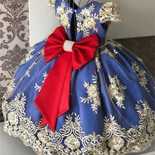  Girls Dress Elegant New Year Princess Children Party Dress Wedding Gown Kids Dresses for Girls Birthday Party Dress Vestido Wear 