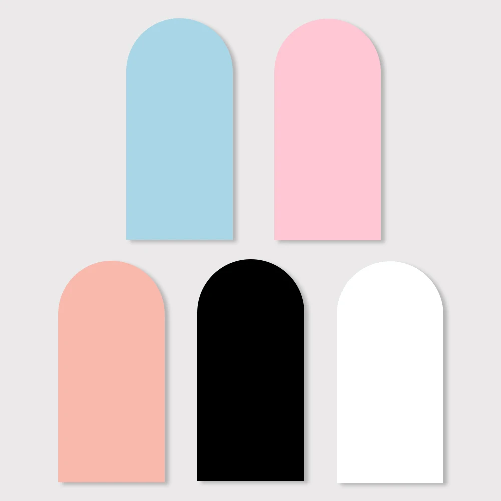 

Двухсторонний Свадебный чехол с изображением арки, декор для вечеринки невесты, дня рождения мальчика и девочки, голубой, розовый, белый чехол с изображением арки