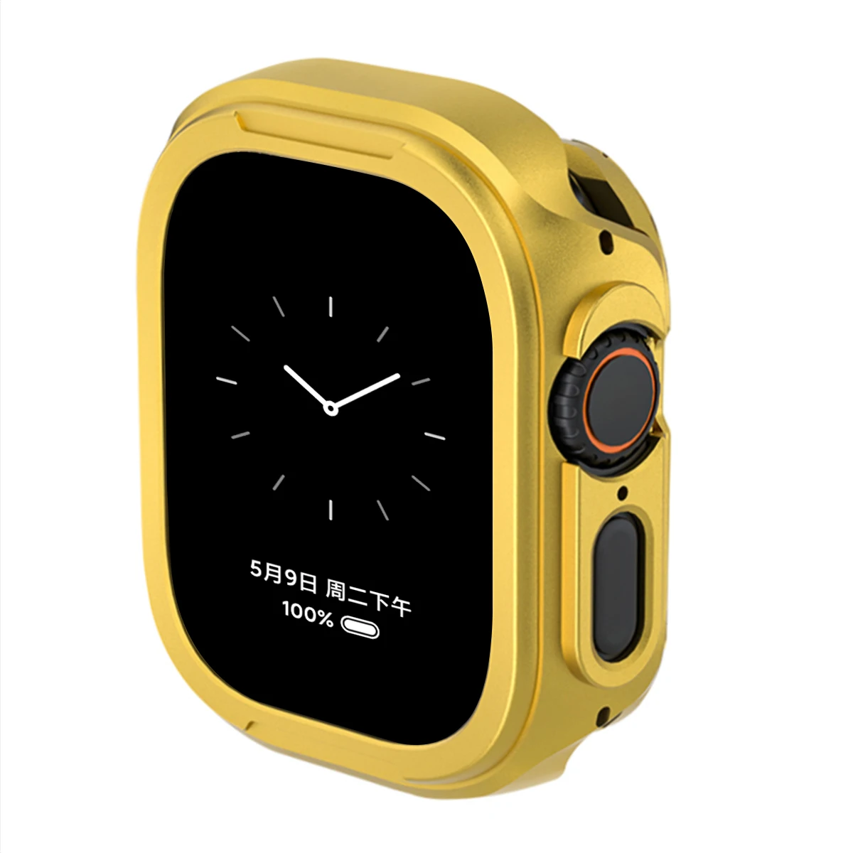 Premium Metal Protective Case for Apple Watch - Alloy Cover Bumper Frame