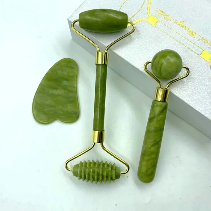 Natural Jade Roller Massager for Radiant Skin & Relaxation