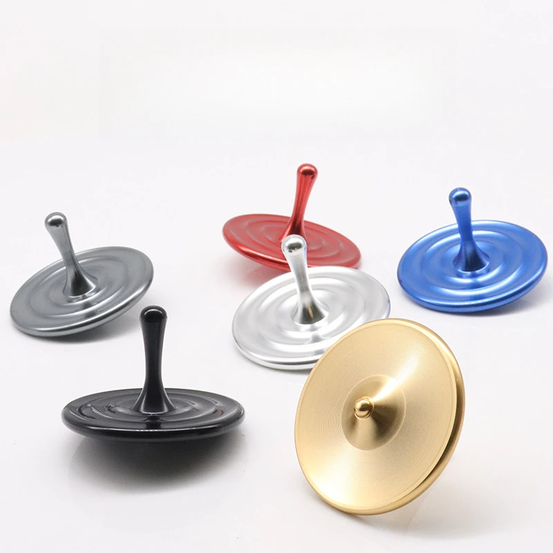 물방울 손 회전 상단 팁 Fidget Spinner EDC 금속 스트레스 감소 장난..