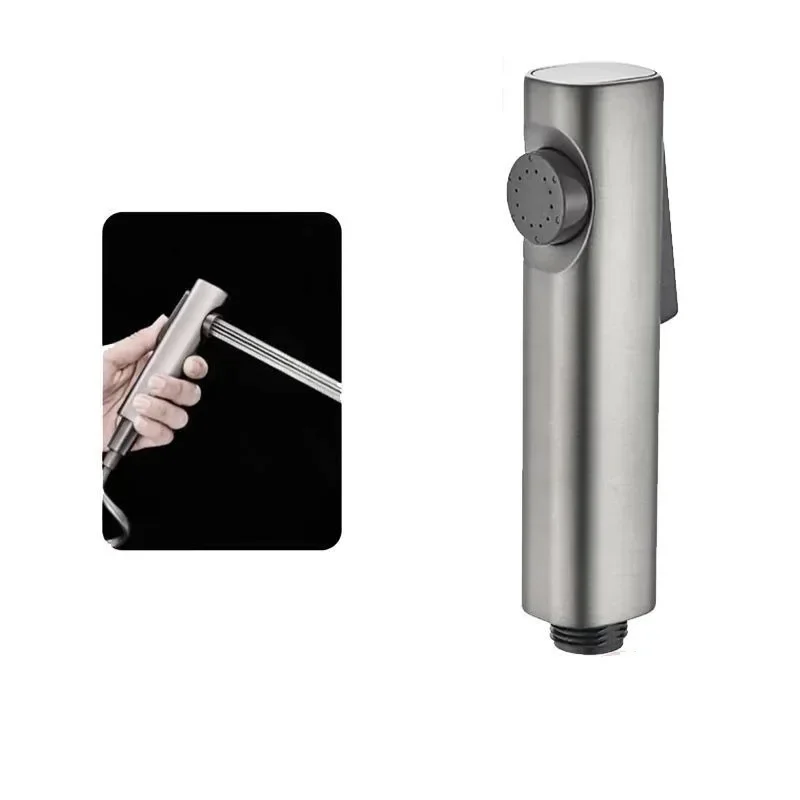 Toilet Companion Non-pressure Spray Gun Faucet Toilet Flusher Pressurized Handheld Nozzle Water Gun Female Washer 5
