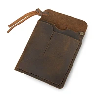 Portable Men Leather EDC Organizer Sheath Handmade Tool Pouch Holster for Case Bag Birthday Gift for Men Women Black/Bro 1