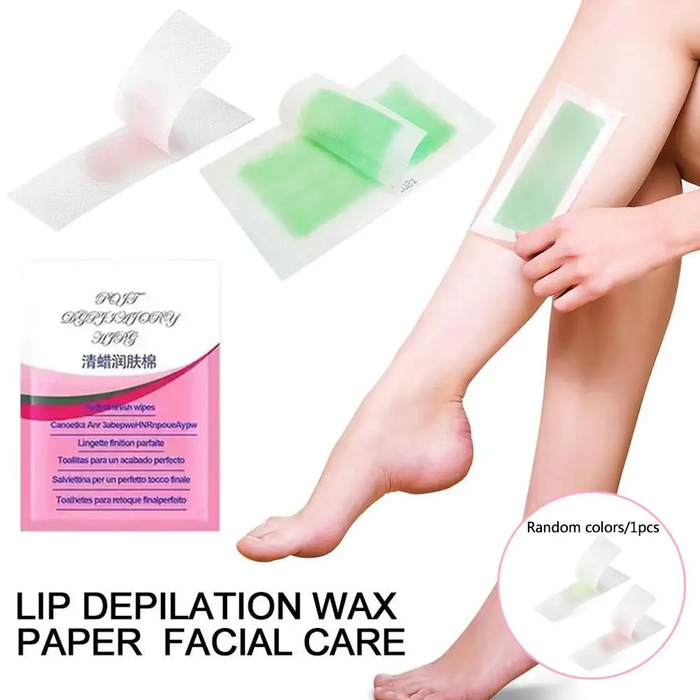 

Face Wax Strips Hair Removal Tool For Caring Face Eyebrow Upper Lip Cheek Chin Middle Brow Mustache Women Beauty Tools R3H9