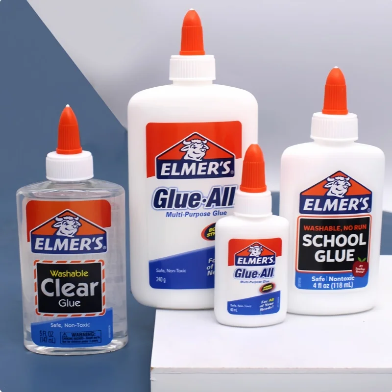 Elmer’s Glue 118ml 147ml 240ml Slime Glue Washable Non Toxic All Purpose for Slime Craft Paper School DIY Adhesive - 3