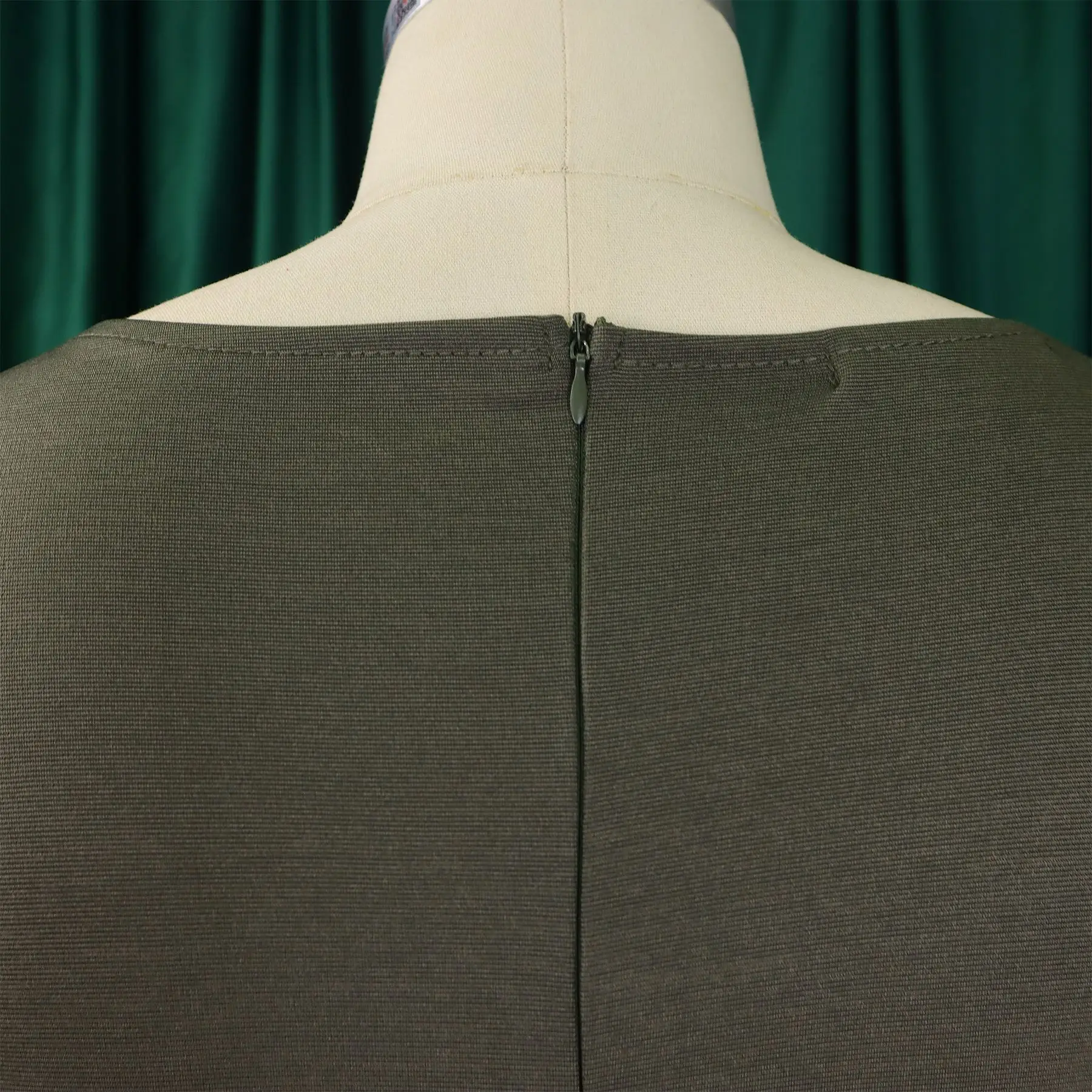 Faireshely 2025 verão manga longa plus size clube vestido feminino sólido fino ajuste grandes vestidos senhora festa apertado vestido curvilíneo 13 S24034dd8924a4464b58529f9c20f70d69